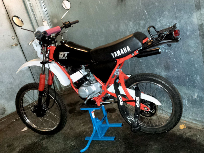 yamaha dt moped